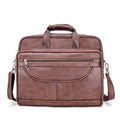 Vintage Tan Brown messenger bag