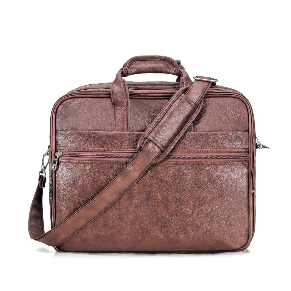 Vintage Tan Brown messenger bag