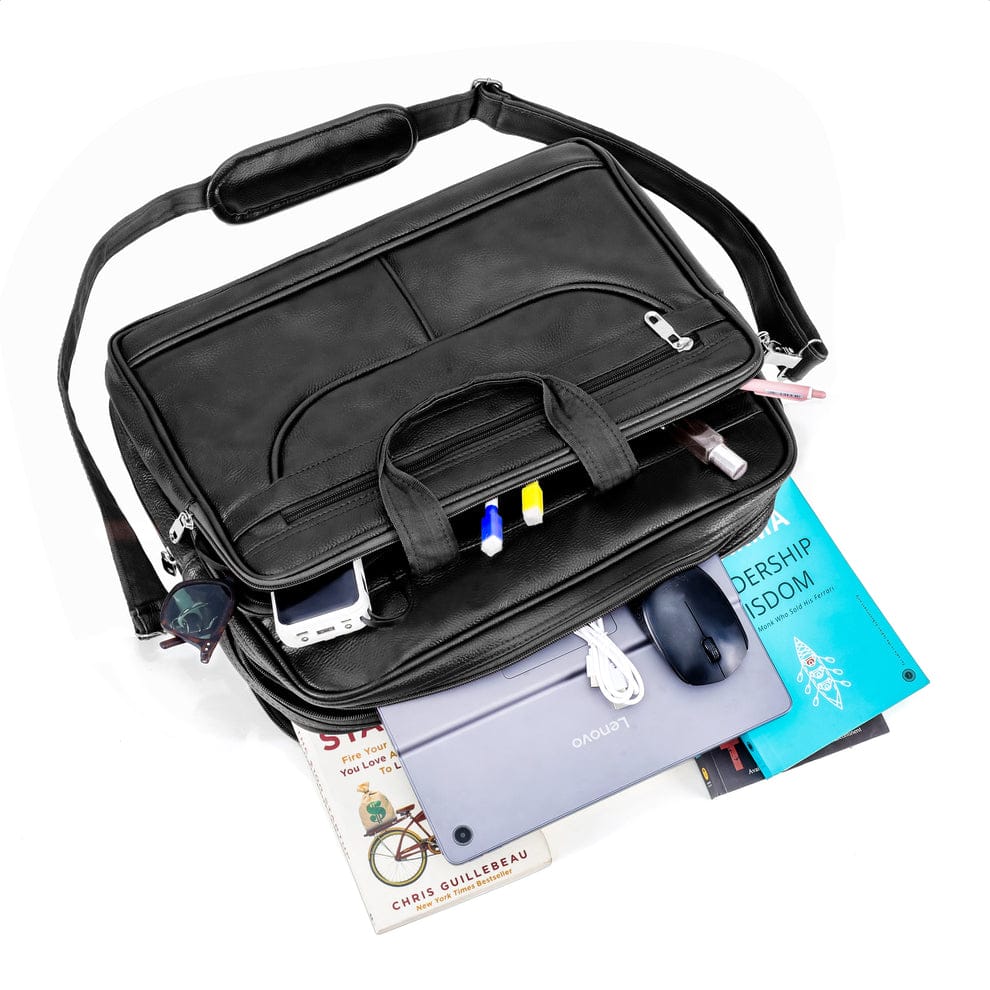Classic Black messenger bag